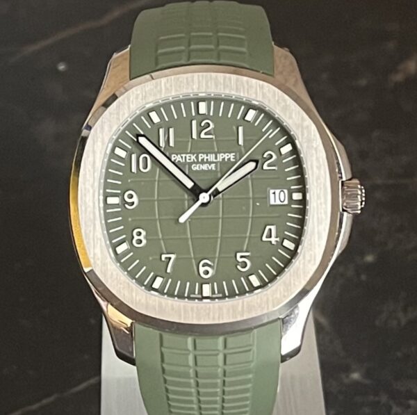 Patek Philippe Aquanaut 5168g White Gold Green 21 Atlas Watches London